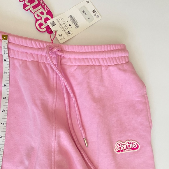 Barbie NWTBarbie Zara pink woman’s sweatpants Sz Medium - Picture 8 of 15